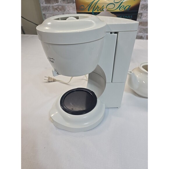 Mrs Tea by Mr Coffee 6 Cup Automatic Hot Tea Maker HTM1D **MISSING LID** - Picture 7 of 16